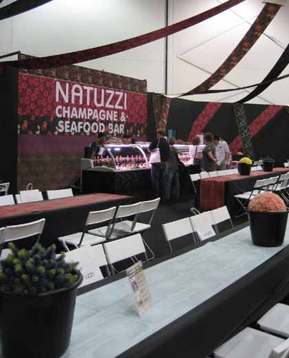 Natuzzi champagne & sea food bar
