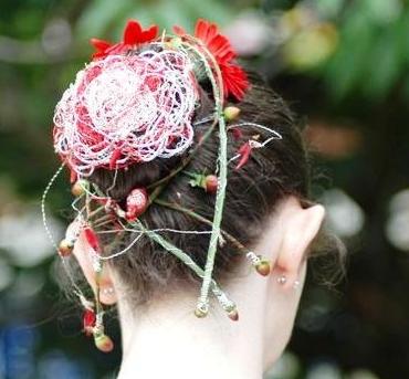Floral Hair Design by Member Rosie Hughes